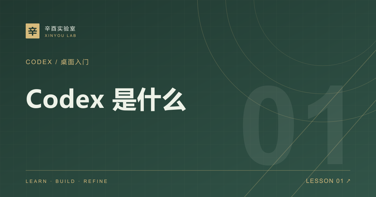 Codex 是什么教程封面
